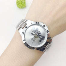 Load image into Gallery viewer, Creative 3D Cartoon Mouse Women Watch Stainless Steel Silver Fashion Ladies Quartz Watches Female Minimalist zegarek damski Gift