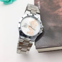 Load image into Gallery viewer, Creative 3D Cartoon Mouse Women Watch Stainless Steel Silver Fashion Ladies Quartz Watches Female Minimalist zegarek damski Gift